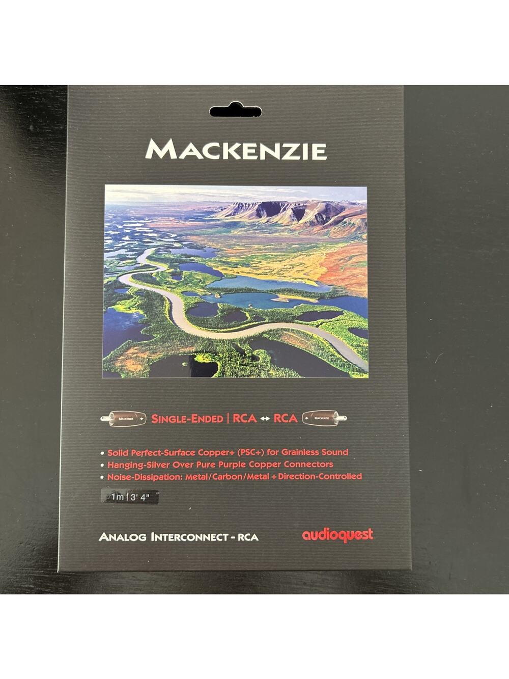 AudioQuest Mackenzie RCA cable (1 meter pair)